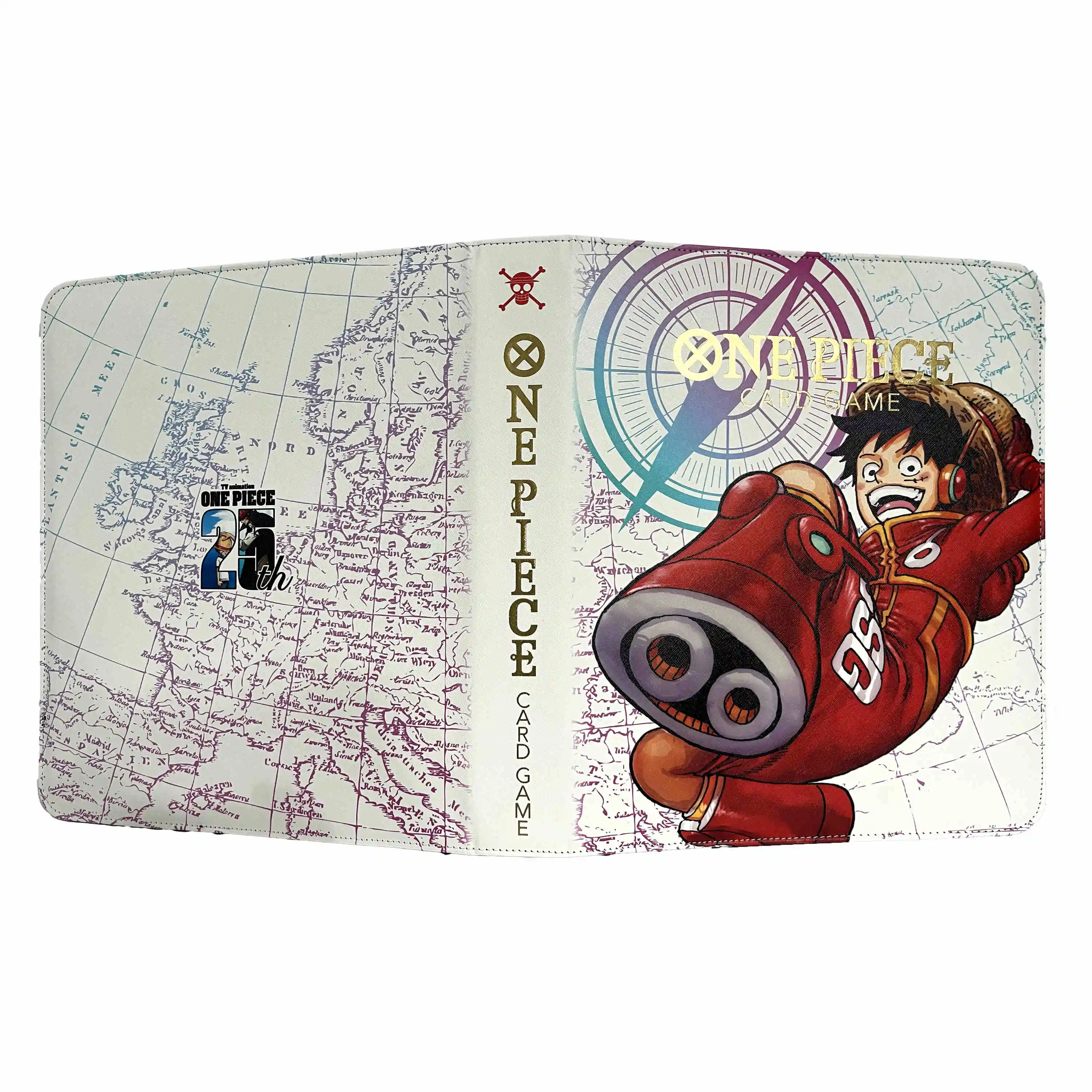 Diy Self Made One Piece Comics Luffy Hot Stamping Card Book Four Emperors Shanks Card Collection Book Card Book Holiday Gift Toy