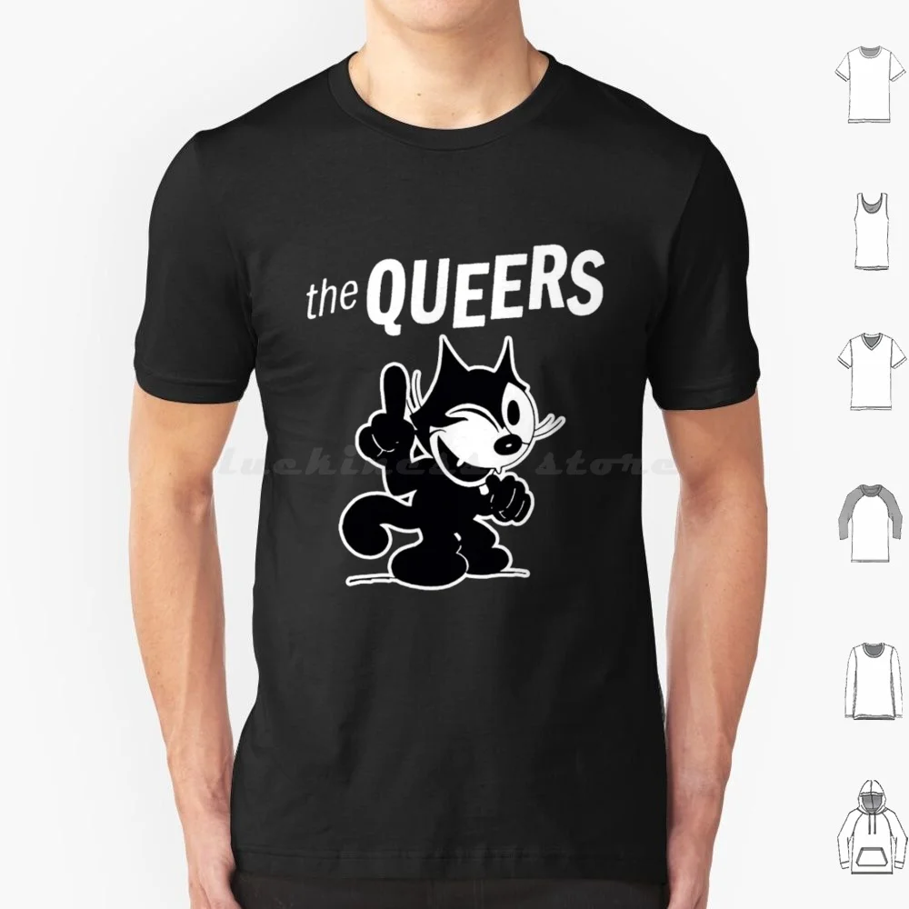 The Queers T Shirt Cotton Men Women DIY Print Ska Punk Skapunk Mod Band Jamaica Reggae Skinhead Dancehall Dub Rocksteady