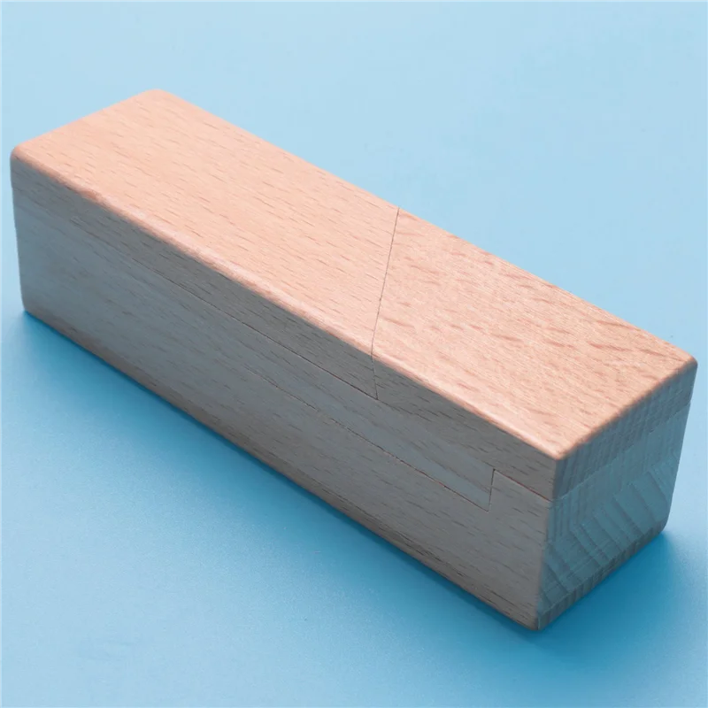 AINY-4X Wooden Brain Teaser Secret Opening Puzzle Box Magic Mysterious Box Gift Box