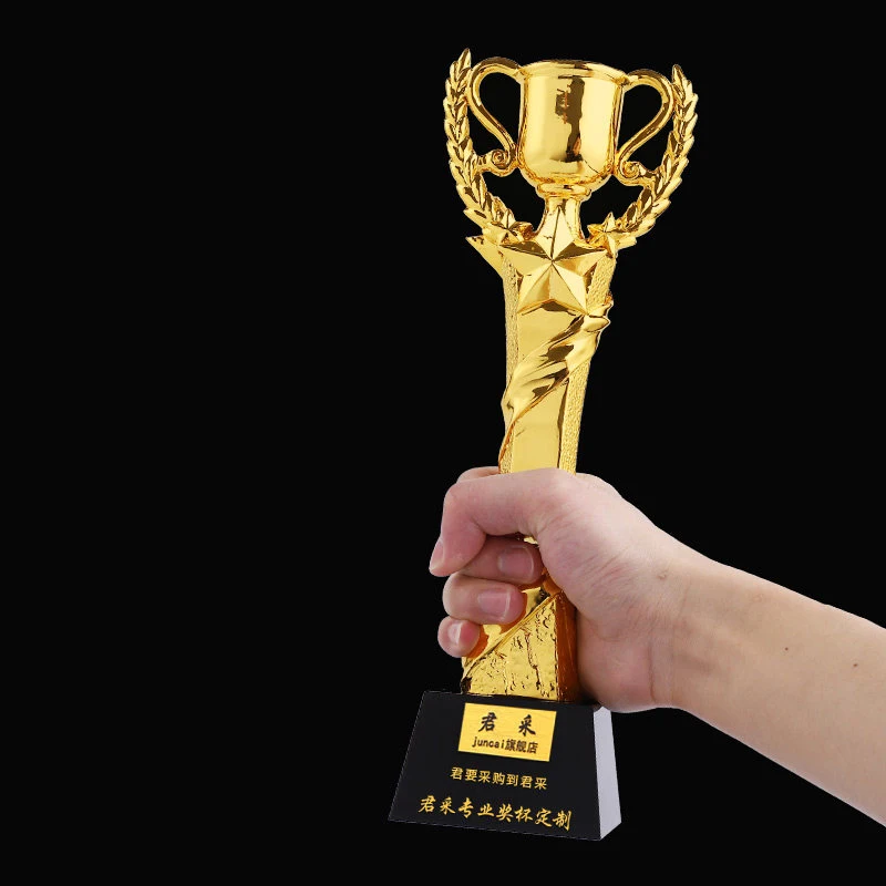 Customized Creative Resin Trophy, Home Decoration, Competition Outstanding Employee Company Awards, Annual Meeting Souvenir, 1Pc