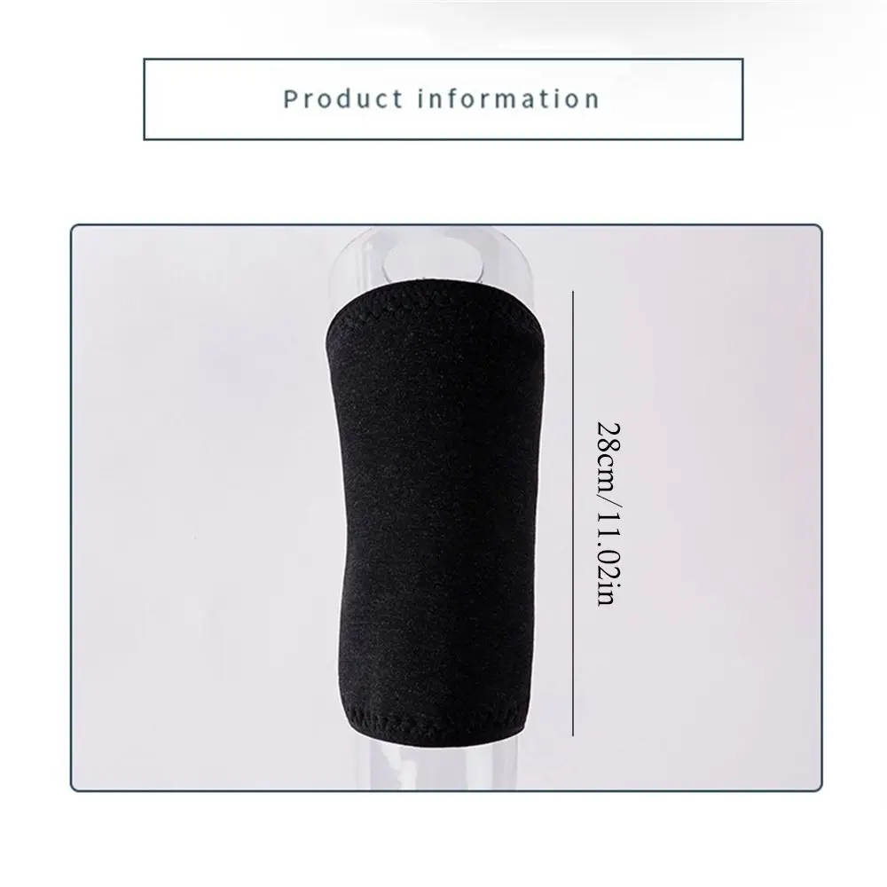 Joelheiras quentes de inverno para mulheres aquecedores de pernas homens idosos perna fria joelheira suporte de joelho protetor de joelho de pele