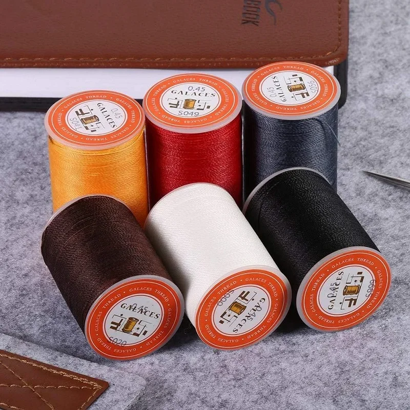 80 m 0.55 mm Waxed Polyester Thread Necklace Cords Craft Wax Round Thread Wire for Bracelets Necklace Making