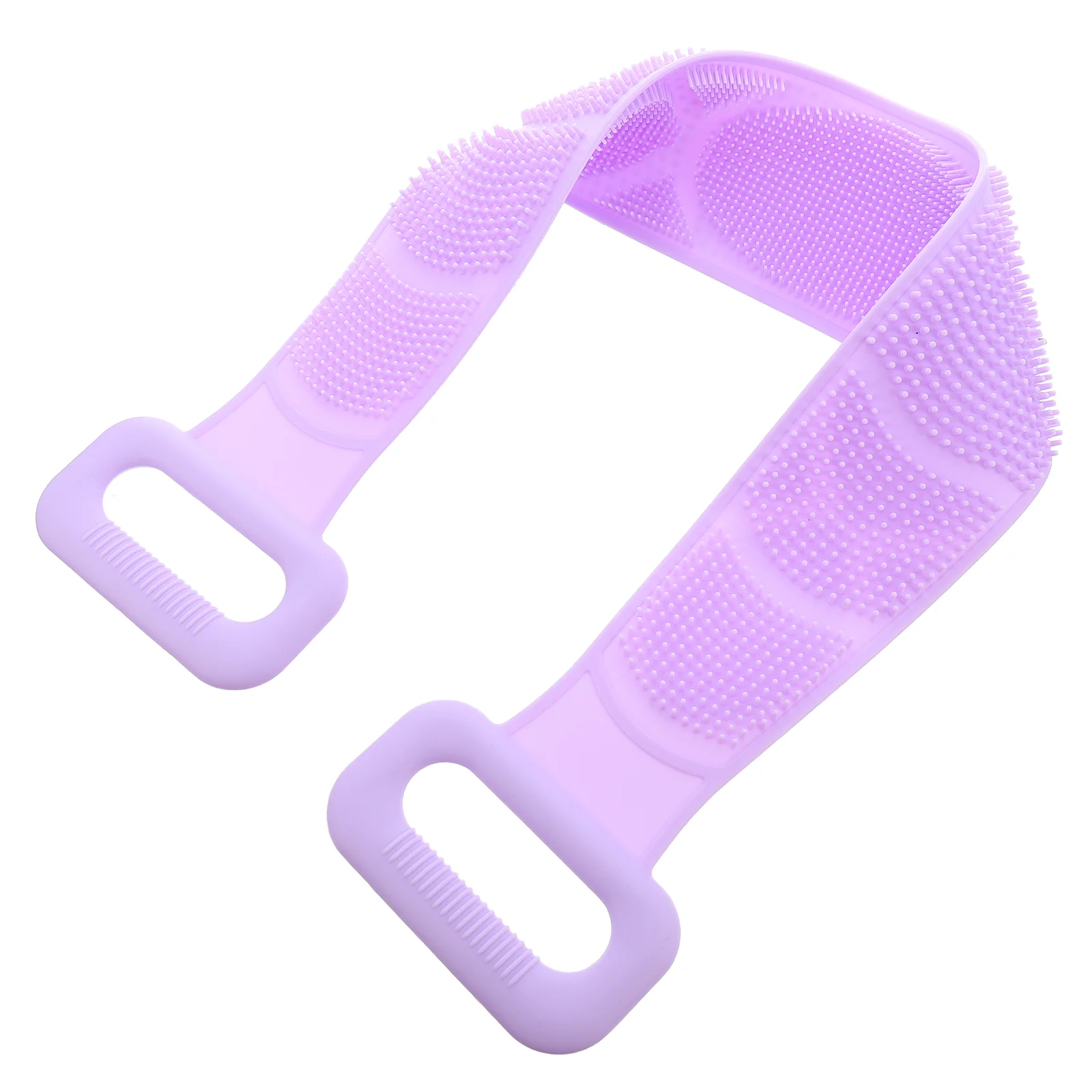 

Bath Towel Silicone Bathing Supplies Exfoliating Strap Deep Cleaning Shower Back-pulling Violet Strip