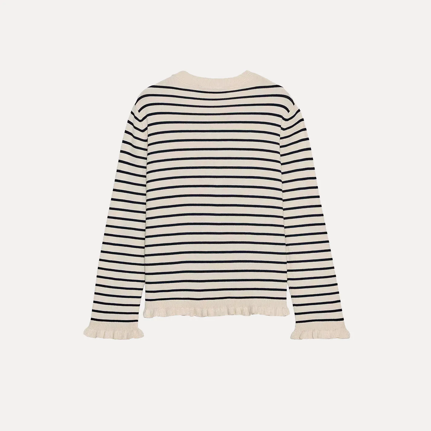 Z-suéter de punto personalizado en capas para mujer, novedad de otoño 2025, estilo europeo, informal, versátil, para ir al trabajo