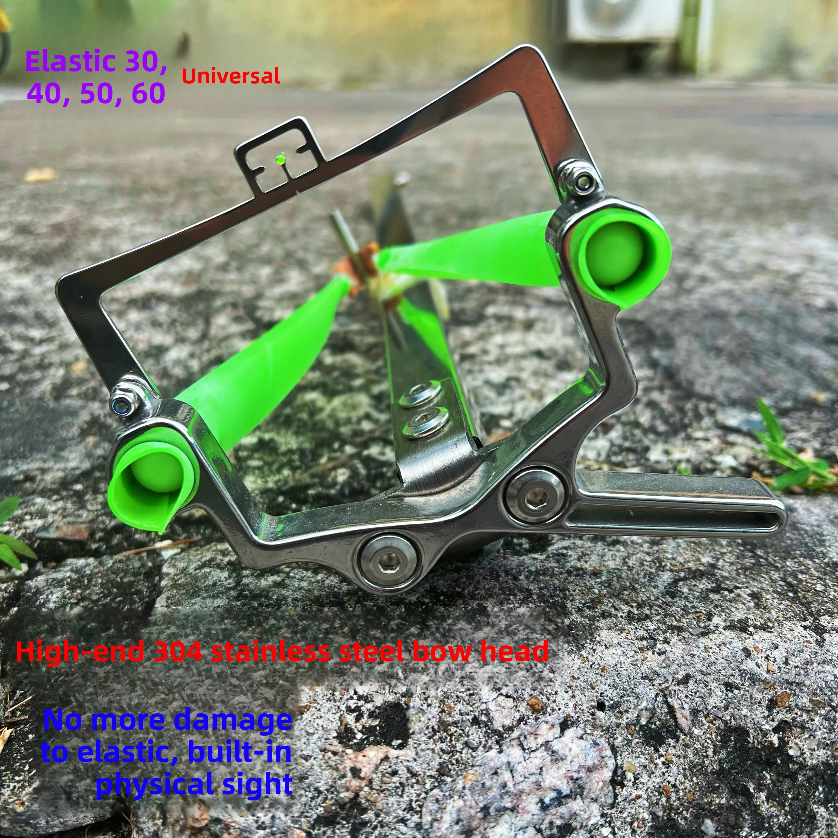 thickened-wide-flat-304-stainless-steel-owl-bow-head-fast-press-bow-door-card-ball-toy-archery-equipment-for-boys-and-girls