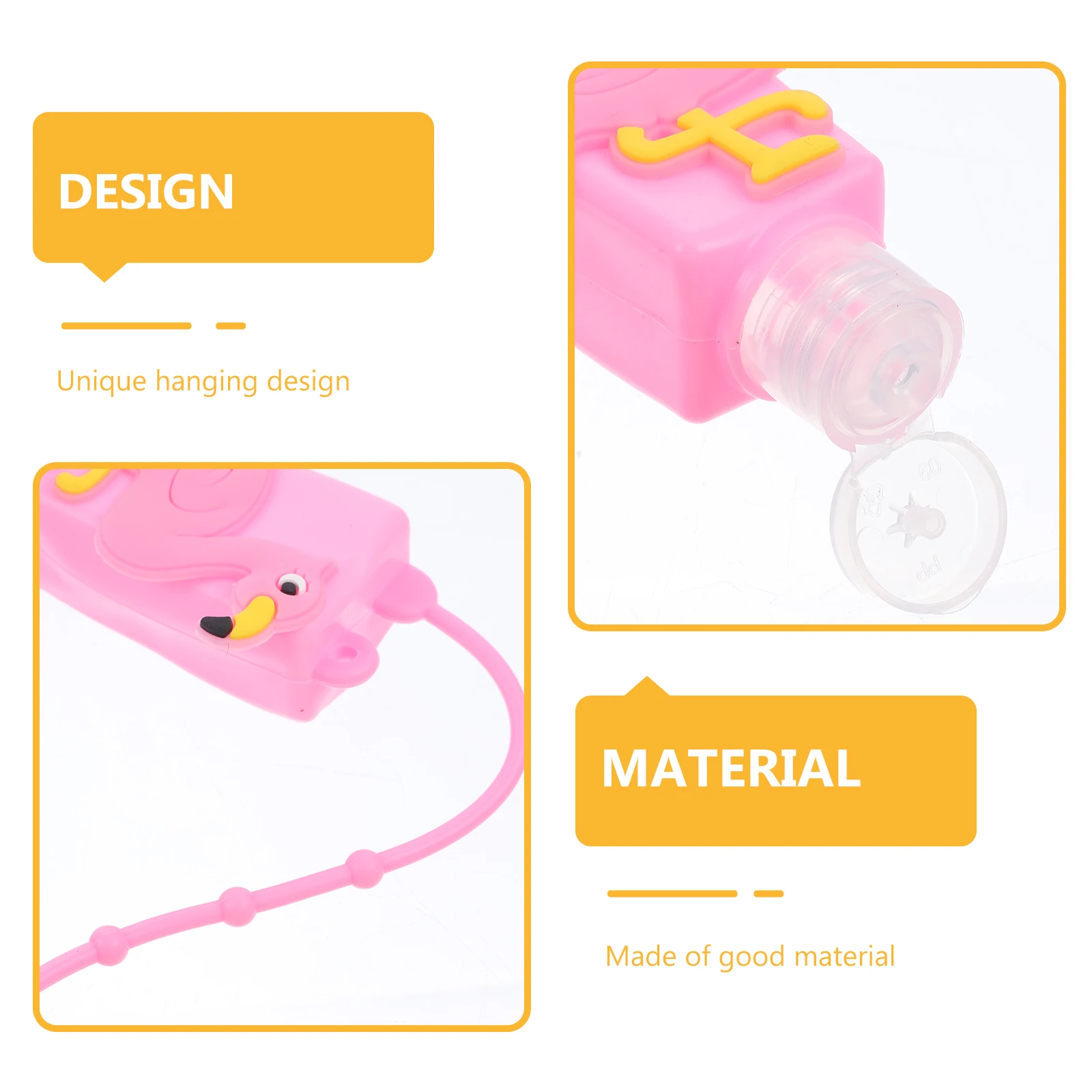 

Hand Silicone Bottle Holder Plastic Perfume Bottles Case Travel Empty Reusable Portable Outdoor Gym Bag