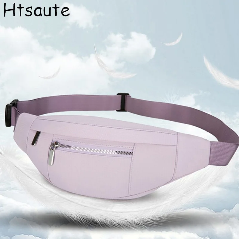 

New Fashion Oxford Chest Bags Fanny Pack Men Women Casual Banana Fanny Pack Belt Bags Simple Trendy Shoulder Crossbody Bag