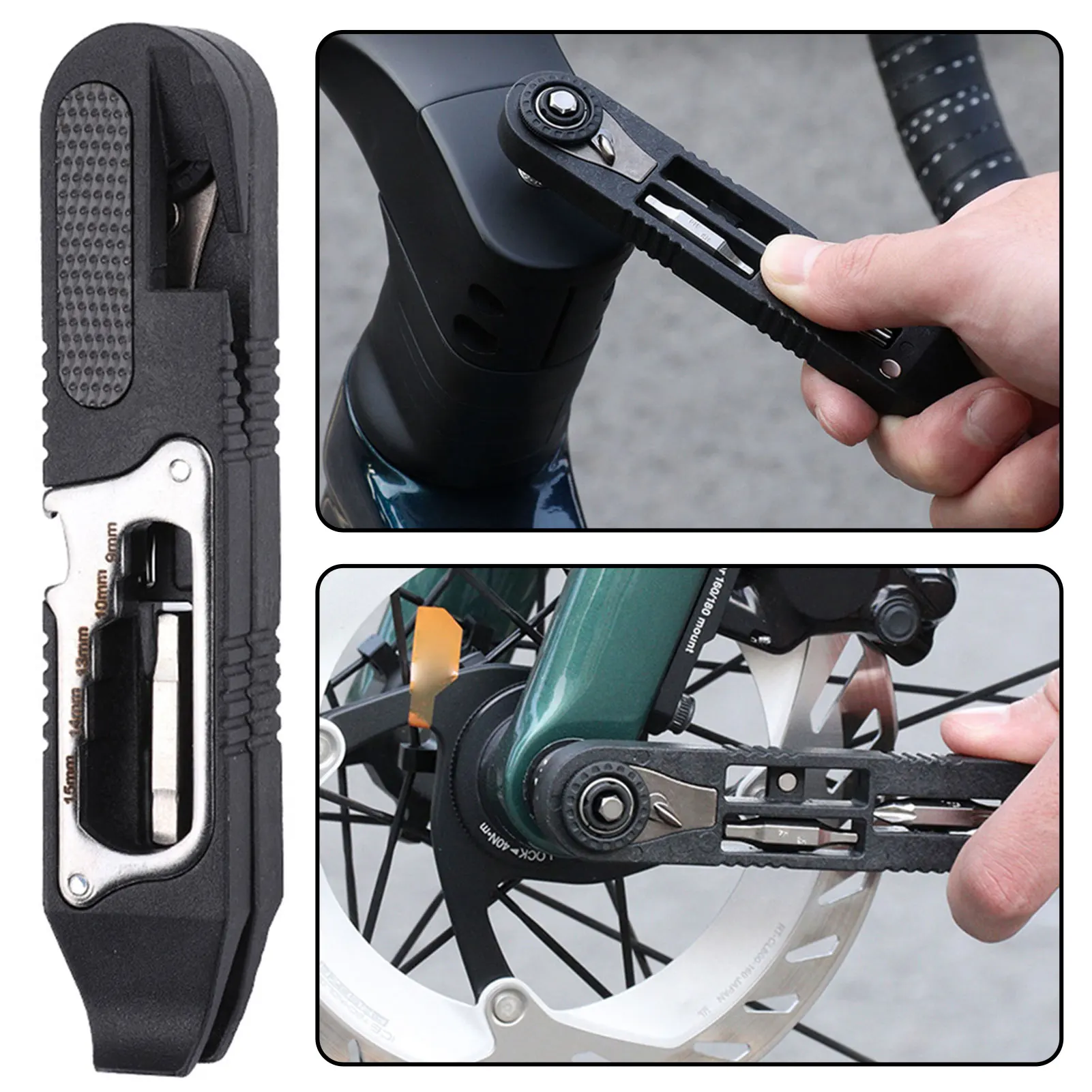 

Велосипедные шины ring rod mountain Road Bike Bike Hexagonal Ratchet Harench Многофункциональный инструмент технического обслуживания Аварийные аксессуары