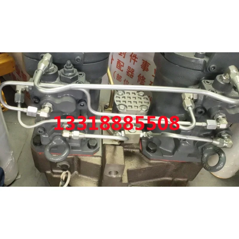 

Excavator hydraulic pump connector suitable for Hitachi ZAX300 360 Zhuzai pump oil pipe 90 degree three-way connector