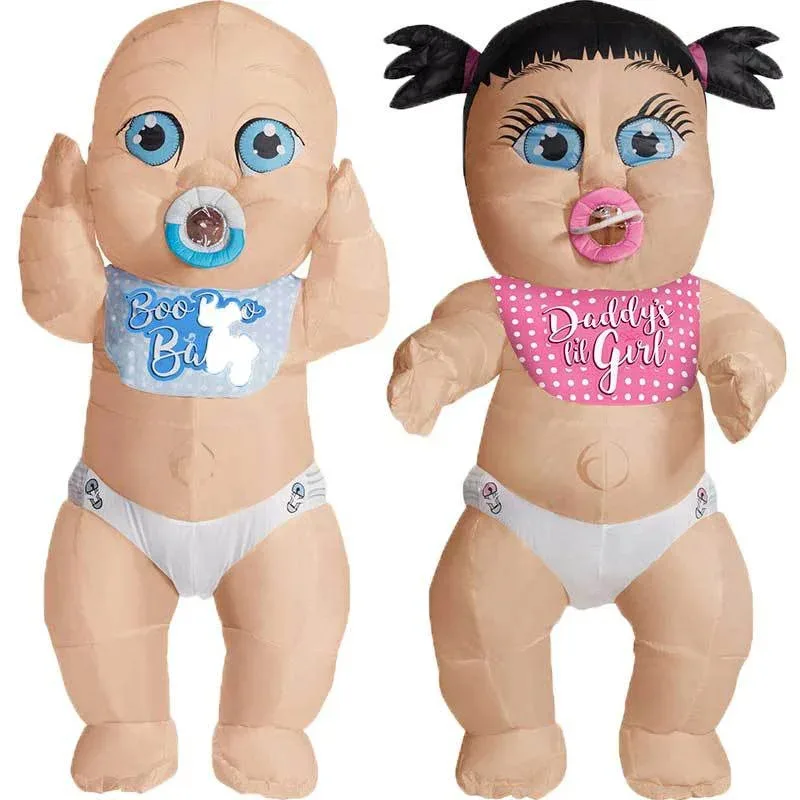 

Inflatable Baby Mascot Costume for Boys and Girls, Cute and Fun Clothing for Opening Celebrations and Performances