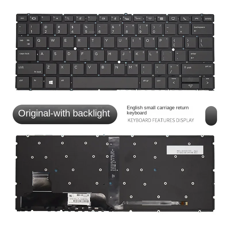 Replace applicable For HP EliteBook X360 830G6 835 730 735 G6 LapForp keyboard backlight