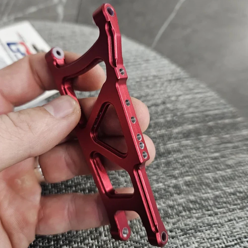 Металлические передние и задние рычаги подвески GPM 3655 3655X для Traxxas 1/10 Rustler Hoss Stampede Slash Bigfoot Jato Ford Raptor R 2S 4X4