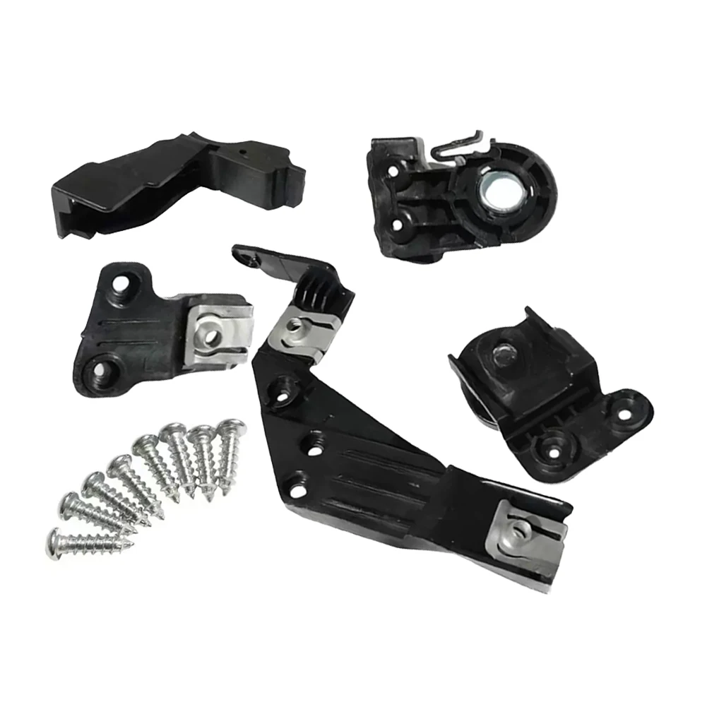 For Headlight Repair Headlight Bracket Repair Kit Car Headlight Support As Shown High Strength Plastic No Programming Required