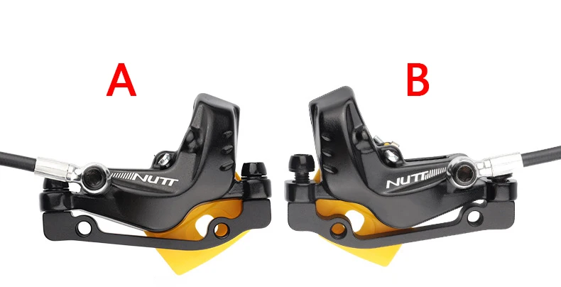 NUTT Electric Scooter 4 Piston Hydraulic Disc Brake Power-off Oil Disk for Zero 10X/11X, Vsett 10+/9+, Kaabo Wolf Warrior 11