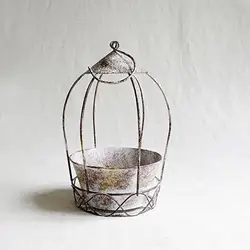 Hanging Planter Hollow Out Balcony Decoration  Cage