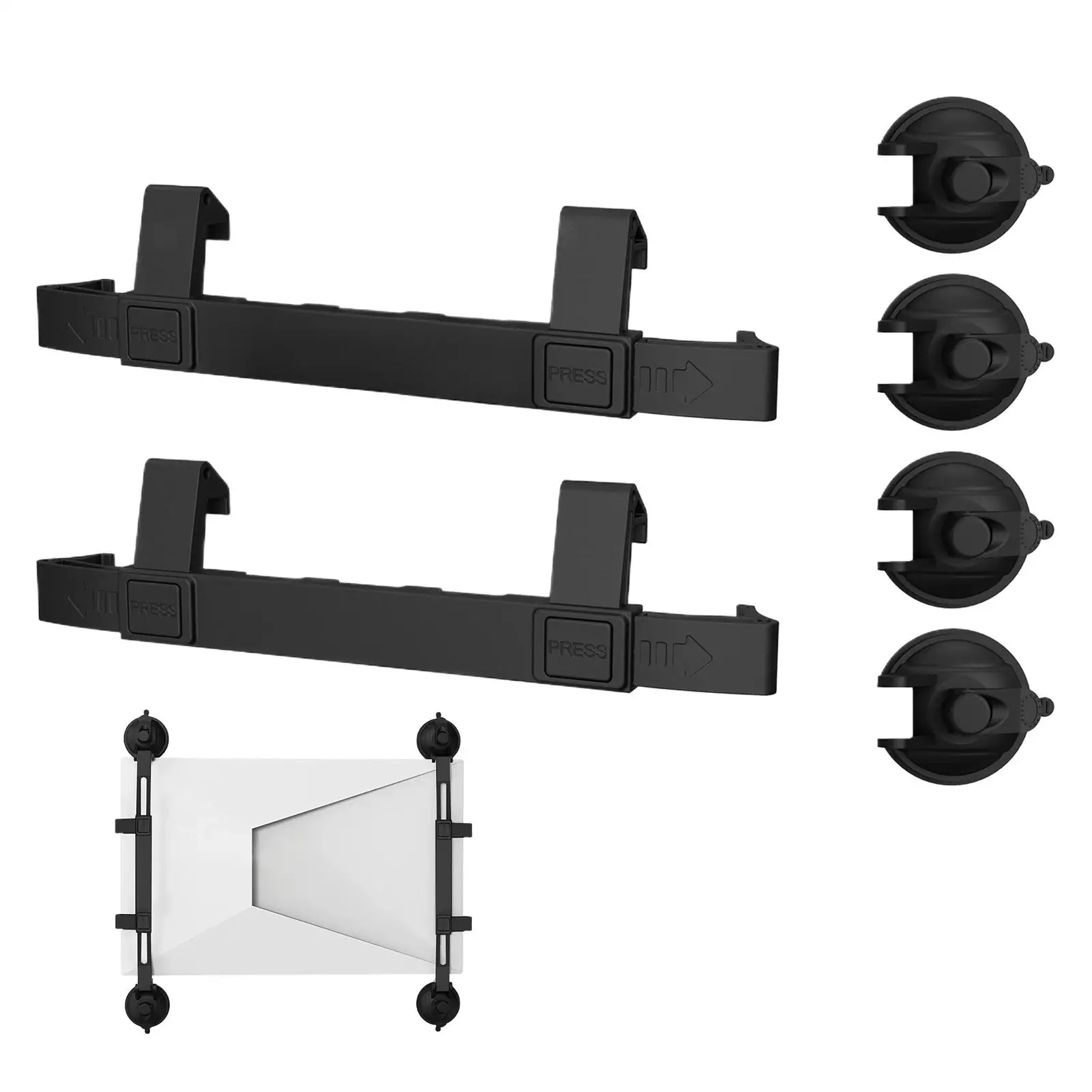 

Satellite Mini Car Mount Secure Fixing Adapter Suction Cup Satellite Mount Kit For Sedan Yachts RV SUV Home Travel Commuting