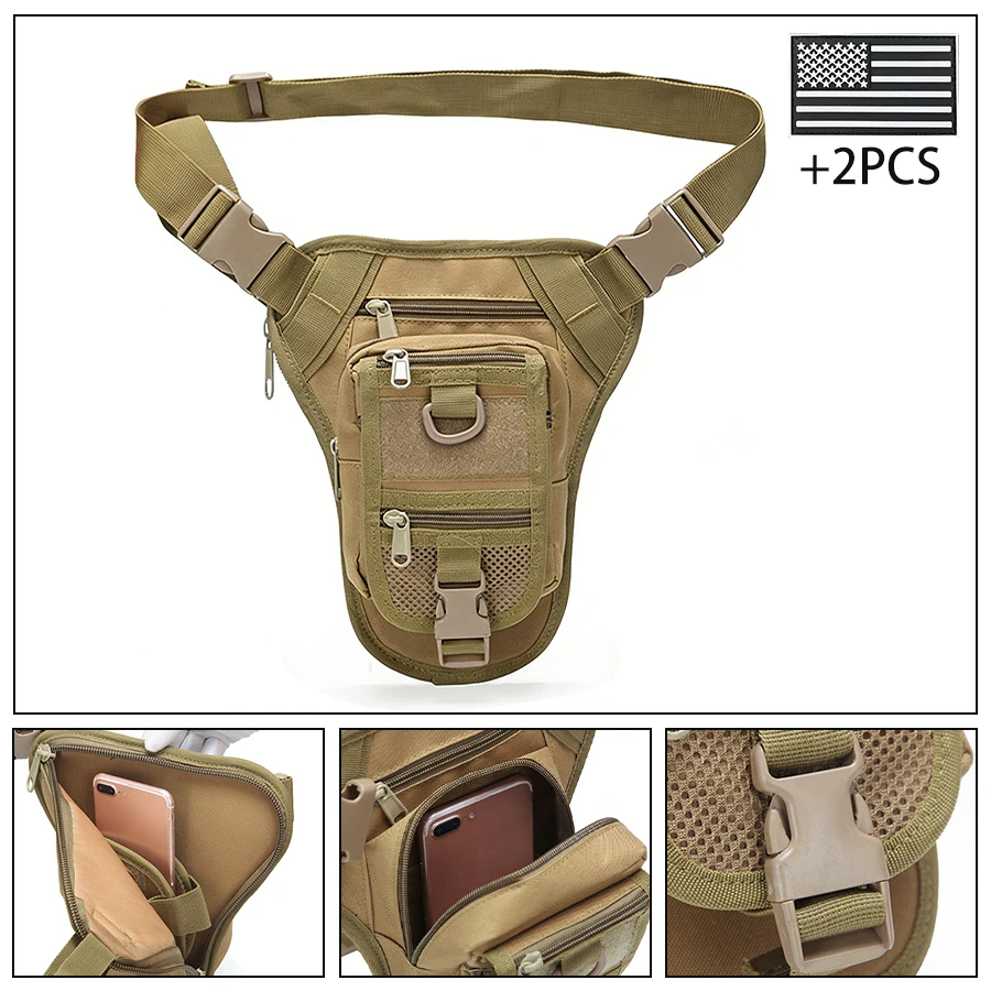 

Поясная сумка с регулируемым ремнем, многослойная спортивная сумка для хранения вещей, оснащенная быстросъемной застежкой, с регулируемой эластичностью.