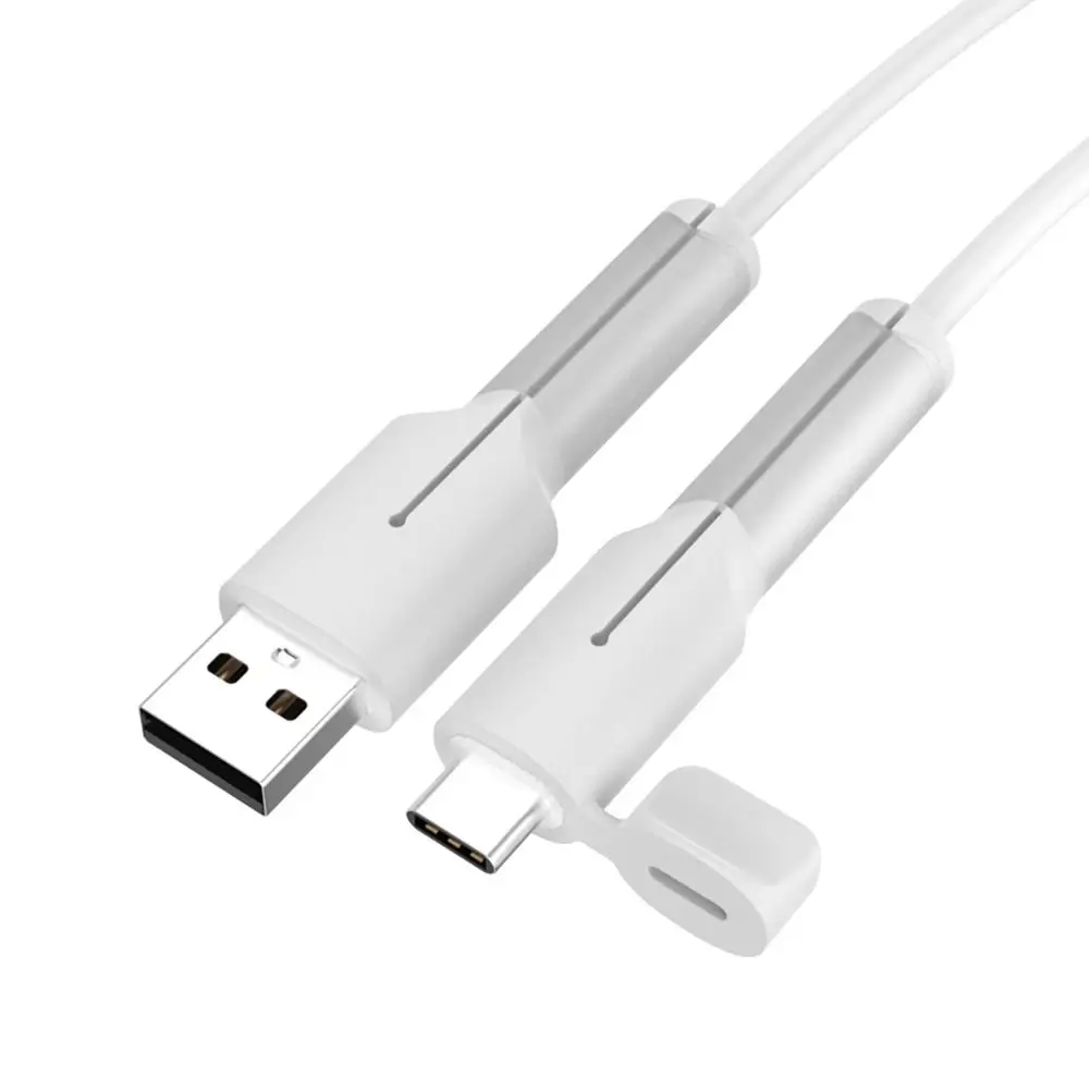 Type C Charger Cable Protector Cord Saver Silicone Charger Cable Protective Cap Dustproof Cover Accessories Silicone Cover