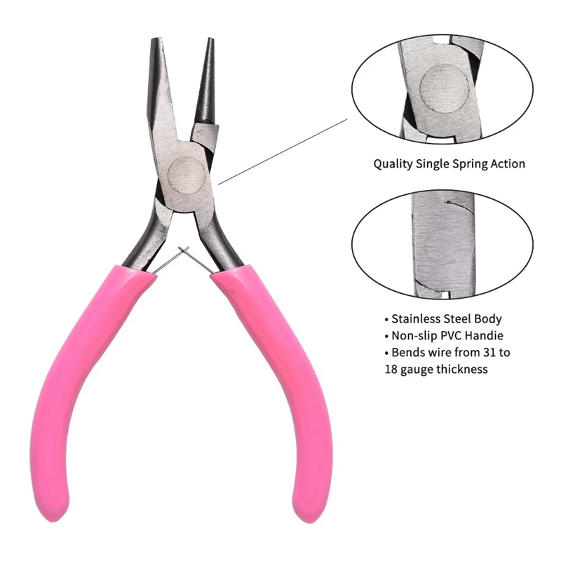 1 PCS Wire Looping Pliers Mini Precision Pliers Wire Bending Tool For DIY Jewelry Making Hobby