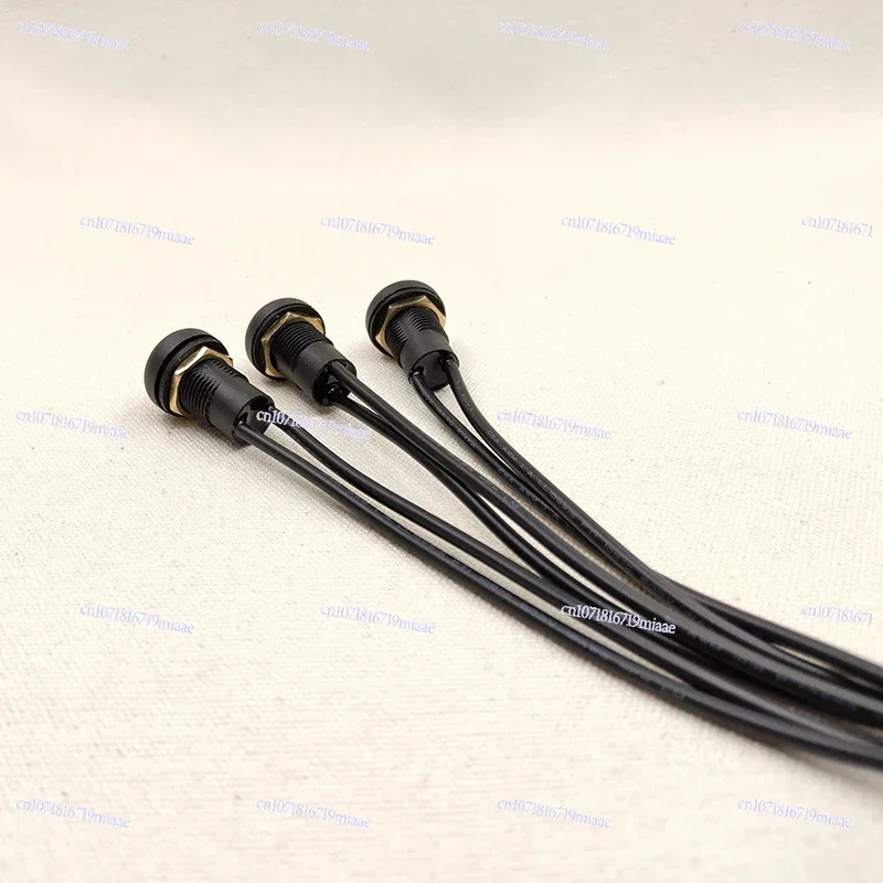 Small Whole Body Waterproof Button Underwater Immersion Seal Rainproof Switch 12mm16mm IP67 12V24v220V