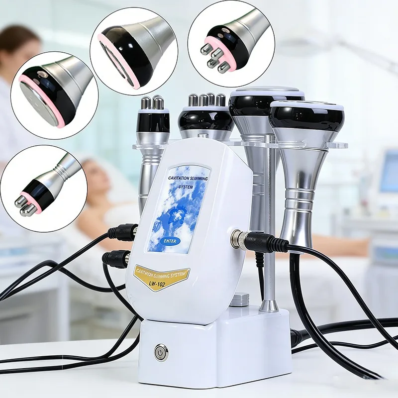 4-In-1 LED Ultrasonic Space Shaping Instrument, Special Slimming and Body Shaping Management Instrument for Beauty Salons