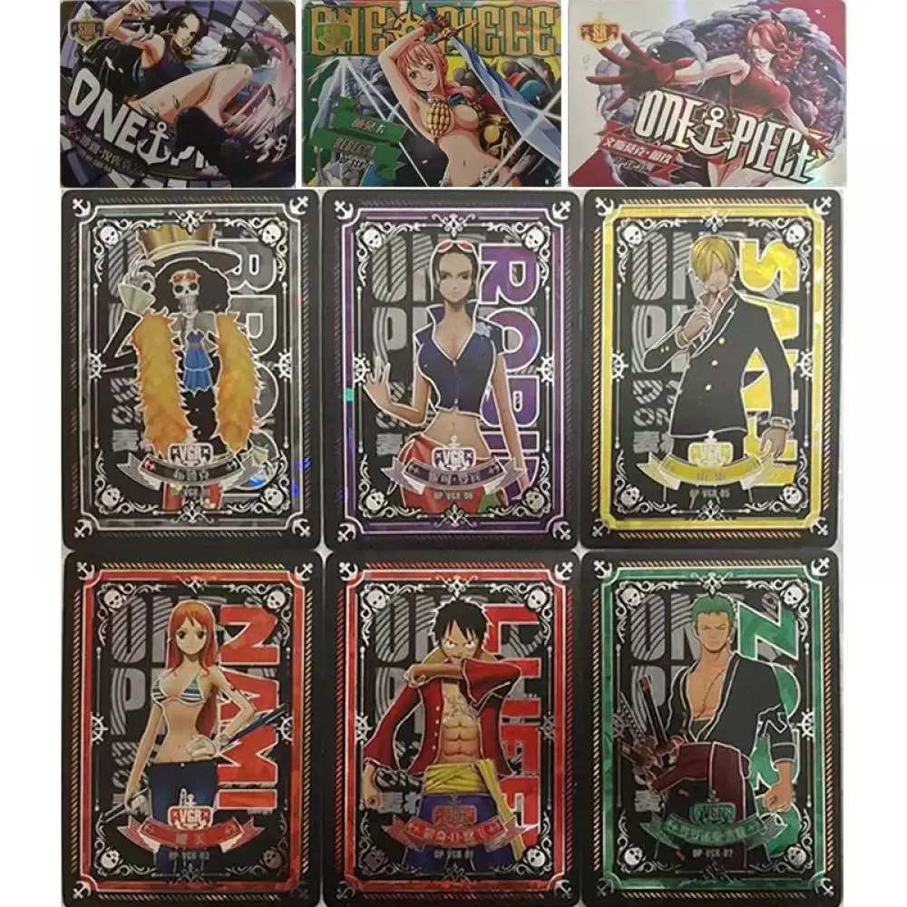 

Anime ONE PIECE VPR SSR SHR CER BER series collection card Vinsmoke Reiju Boa Hancock Entertainment toys Christmas birthday gift