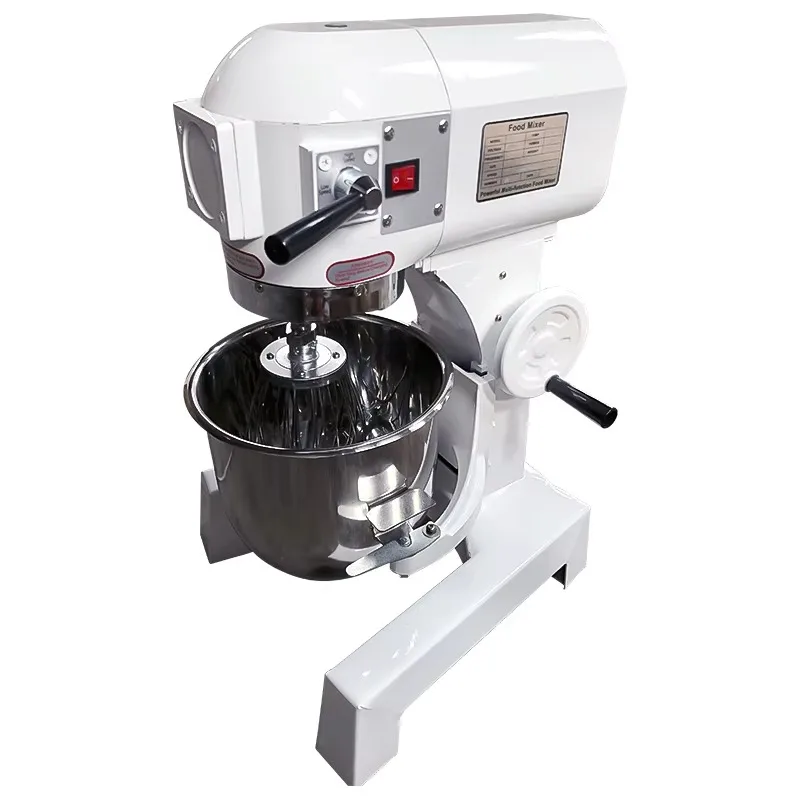 20L 8KG Food Bakery Mixing Machine Industrial Kitchen Bakery Equipment Planetary Spiral Dough Mixer for Sale