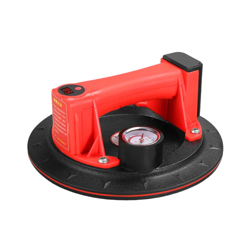 

9 inch industrial grade lithium battery vacuum suction cup with air pump glass tile automatic air supply - strong fixing device