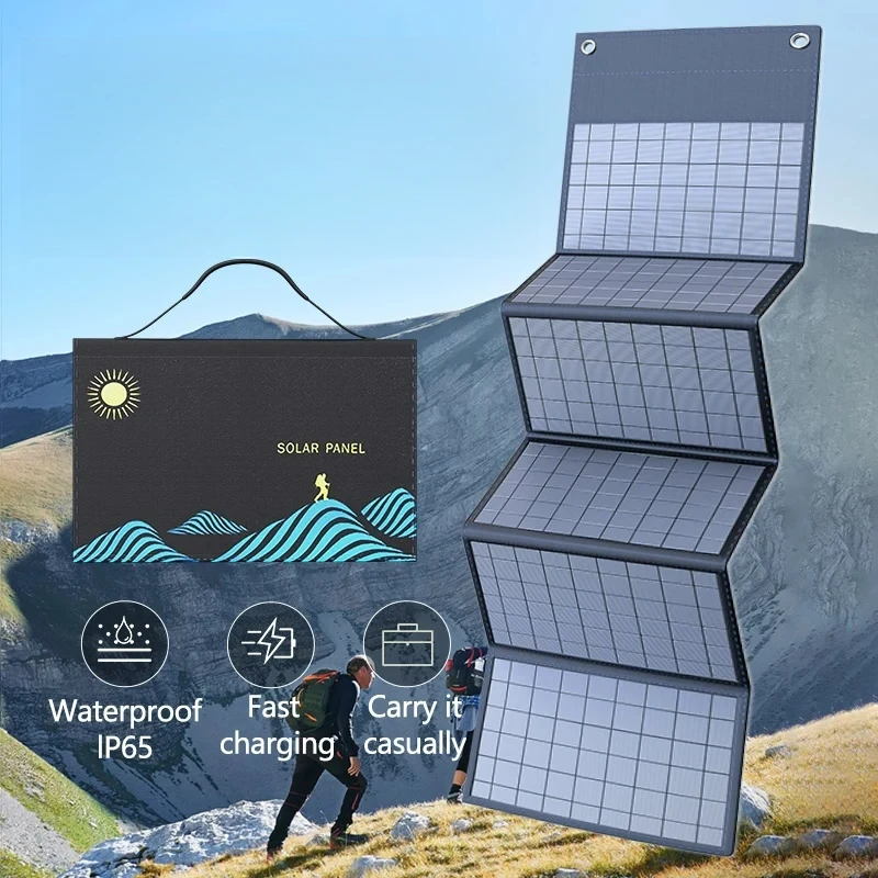 

Folding bag 30W / 50W outdoor convenient photovoltaic module monocrystalline silicon charging board power generation board