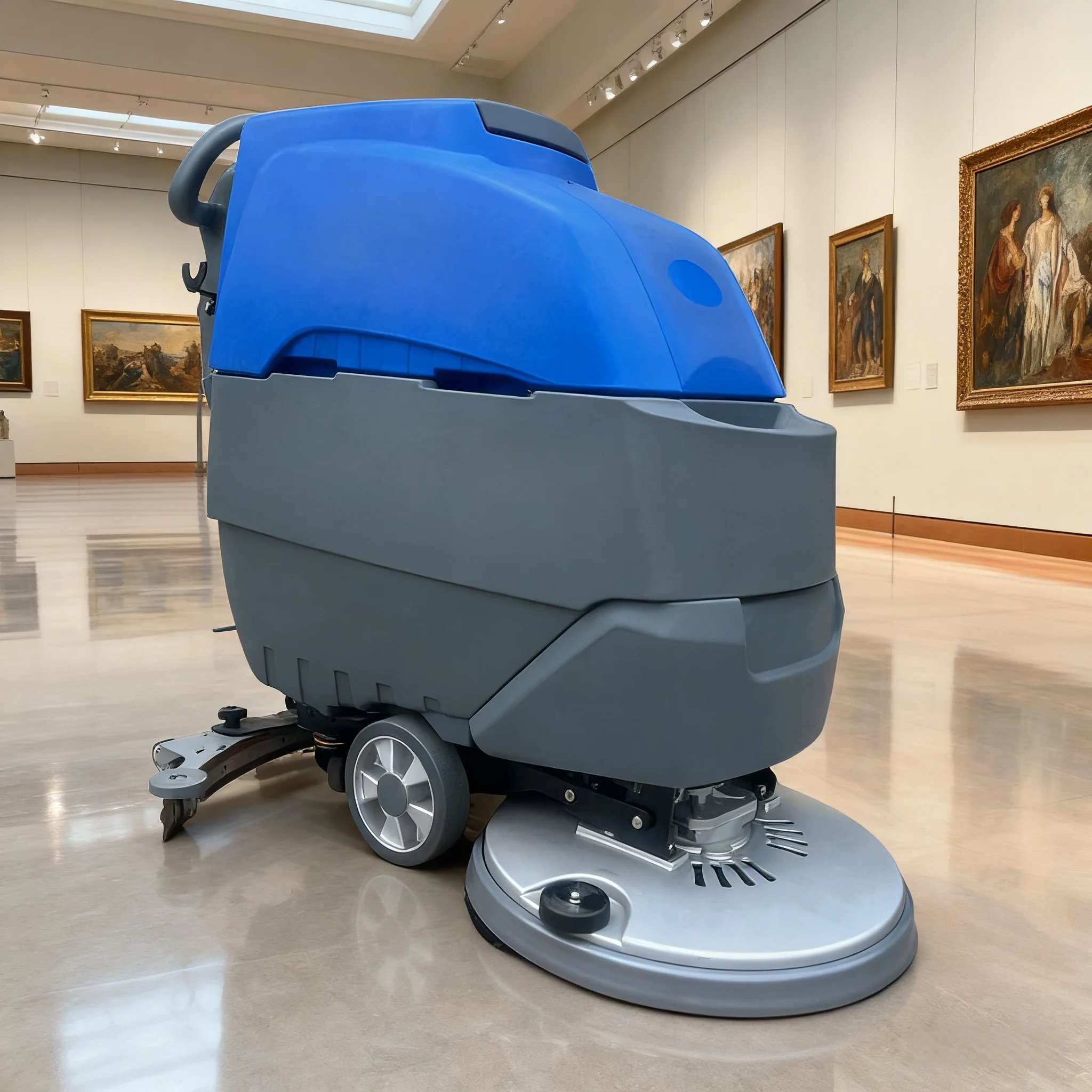 آلة تنظيف الأرضيات بالمياه الباردة للاستخدام التجاري، منظف الأرضيات الصناعية