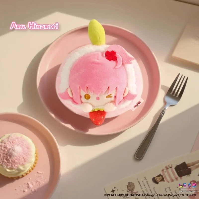 Shugo Chara autentico! Dessert Simpatico ciondolo bambola di peluche Anime periferico Hinamori Amu Figura Zaino Decor Raccogli portachiavi Regali