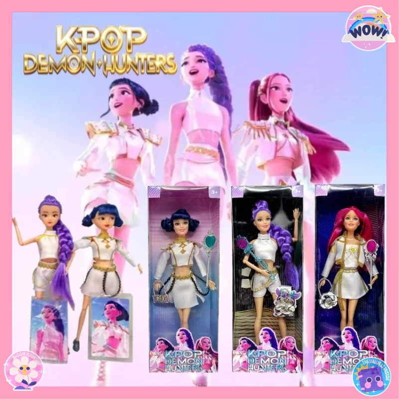 Kpop – figurine de chasseurs de démons, jouet Derpys Tiger Rumi Mira Zoey Sussy, chanson à thème de lumières colorées pour les Fans, cadeaux de noël