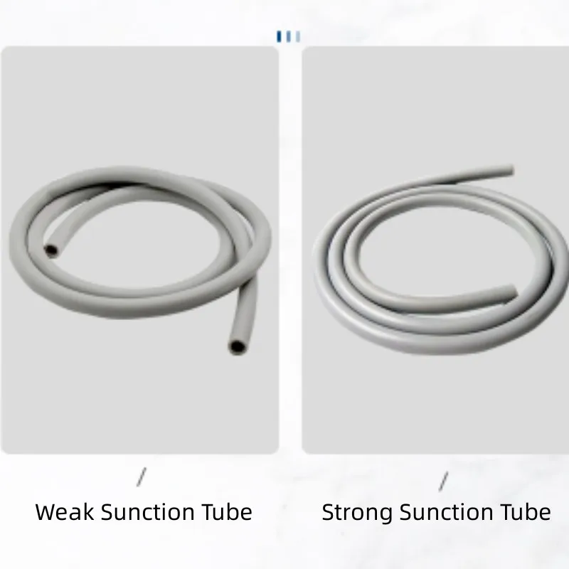 Unidade Cadeira Dental Turbina De Ar, Silicone Tubo De Sucção, Forte Fraco, Ejetor De Saliva, Adaptador De Tubulação De Sucção, Acessórios De