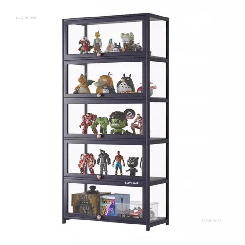 Acrylic Display Cabinet Bar Furniture Showcases Storage Cabinets High-end Modern Light Luxury Bar Wine Storage Showcase Rack