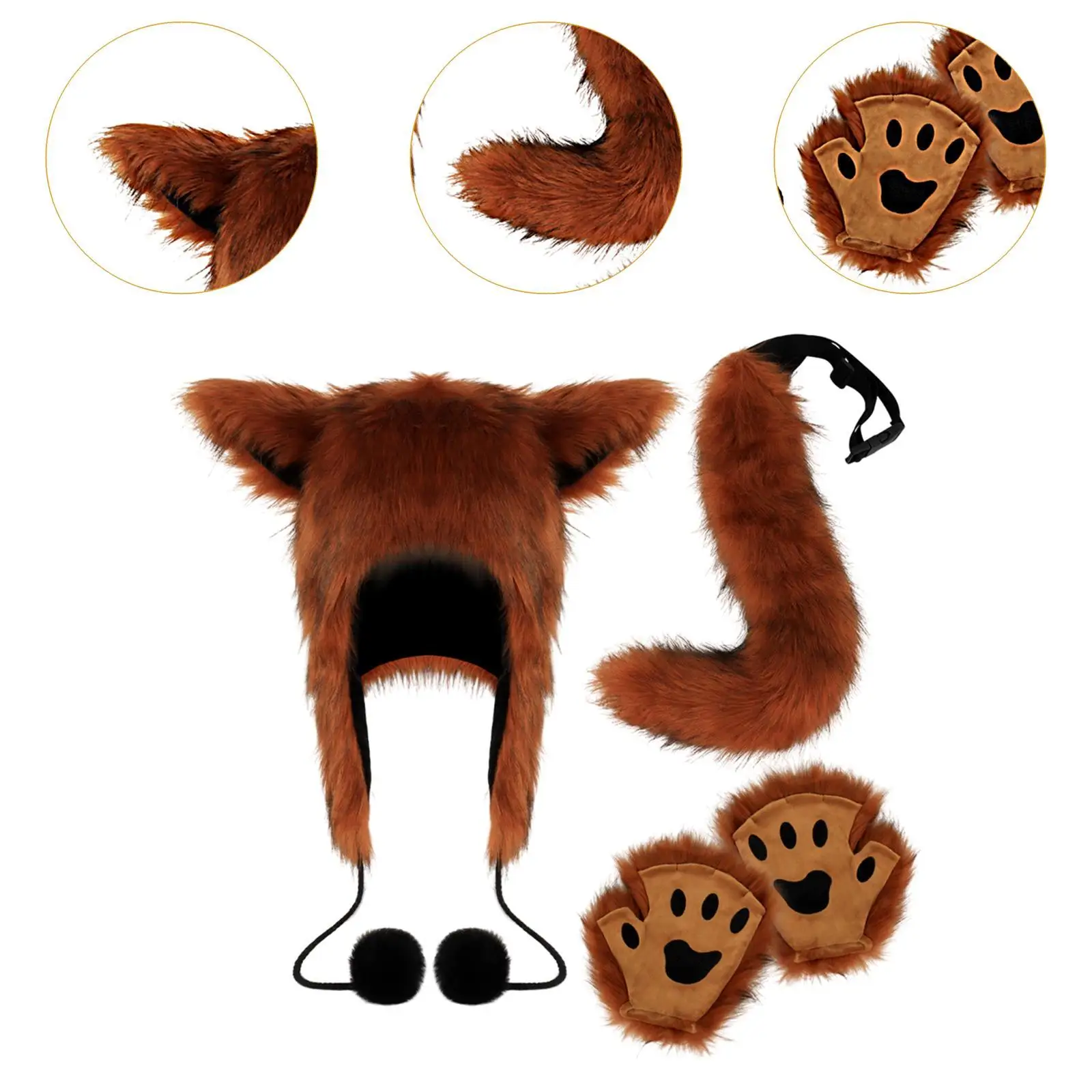 Animal Costume Set Cosplay Props for Stage Performance Masquerade Festival