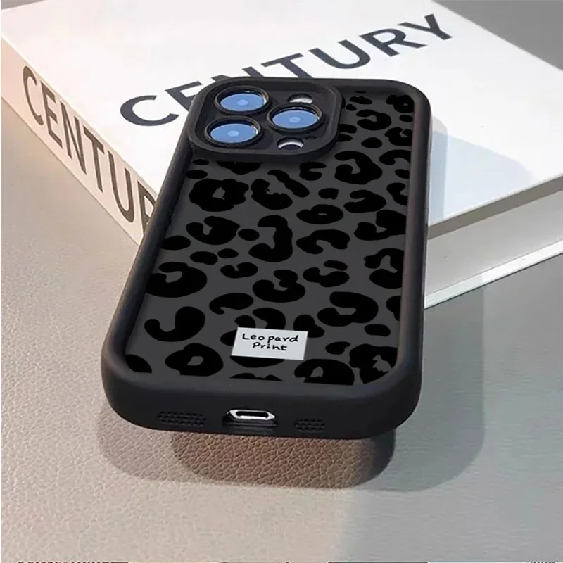 Funda de teléfono con estampado de leopardo para OPPO Realme 5 5i 7i 8i 7 8 9 11 12 13 14 15 Pro Plus F29 Pro Reno 8Z 7Z, funda de silicona suave