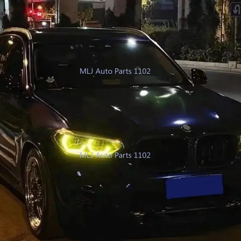 

Yellow Adaptive Headlight DRL For BMW X3 G01 X4 G02 2018 2019 2020 2021 Angel Eye Daytime Running Light LED Module Circuit Board