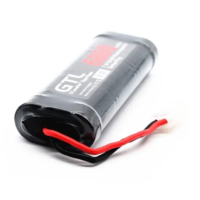 100% original 7.2v bateria 6800mah nimh baterias pacote para rc carro caminhão buggy barco tanque ni-mh baterias cinza ceia potência