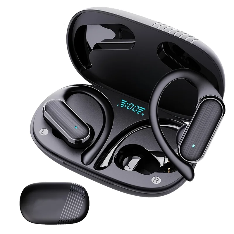 Original ear-hook stereo noise-canceling sports headphones, 