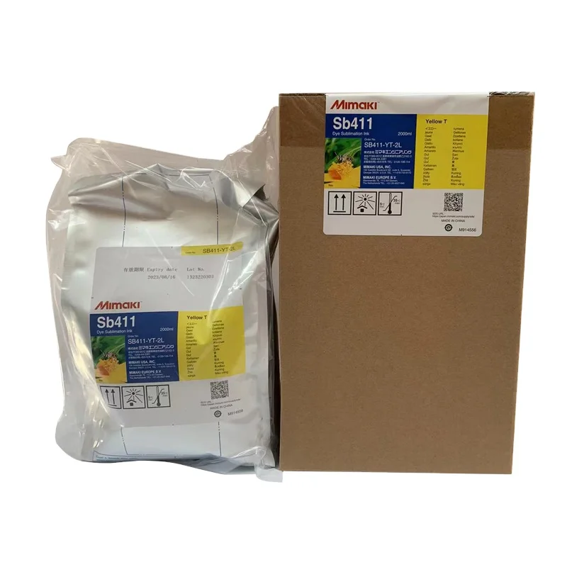 

Оригинальные сублимационные чернила MIMAKI Sb411 с чипом 2 л для JV300, новые продукты
