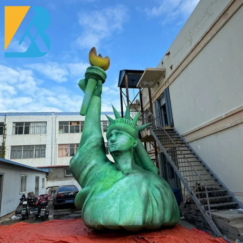 Custom Built Event Display Large Inflatable Statue of Liberty Character for Pride Party Decorations Toys