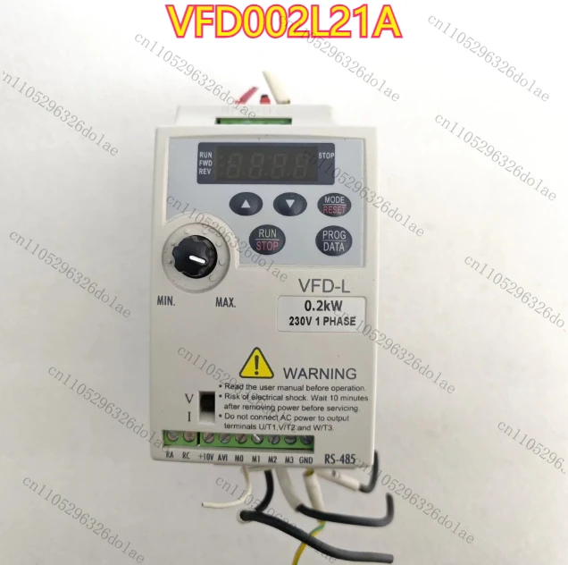 

Frequency converter VFD002L21A 0.2KW tested OK