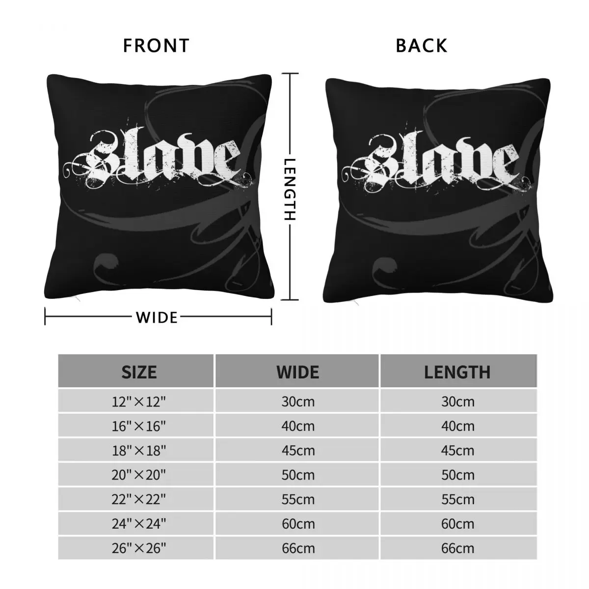 Slave Tribal Square Pillowcase Polyester Linen Velvet Creative Zip Decor Room Cushion Cover 45x45