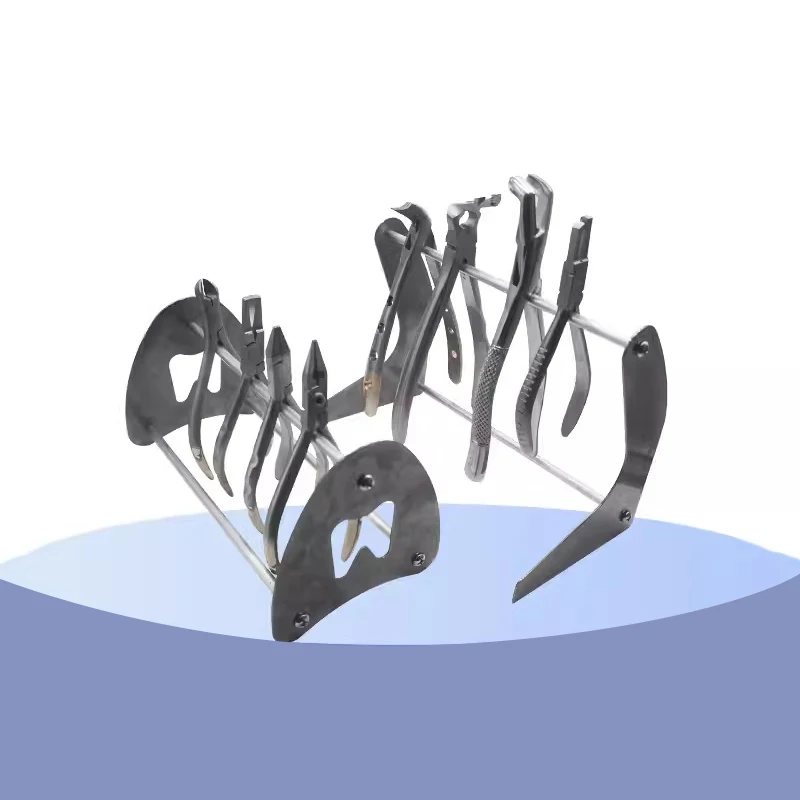 Dental Edelstahl Zangen Zange Stehen Organisieren Halter Schere Zahn Extraktion Zange Platz Organisieren Lagerung Zahnarzt Werkzeug