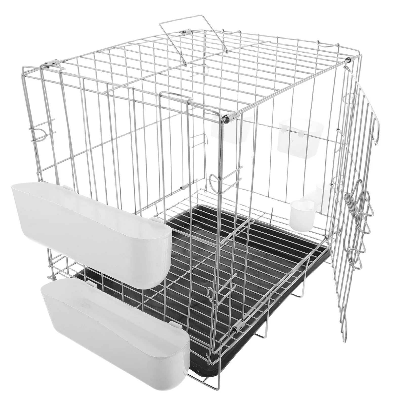 

Folding Pigeon Cage Secure Portable Breeding Pairing Spacious Bird Cage Homing Pigeons Parrots Small Birds Bird Breeding Box