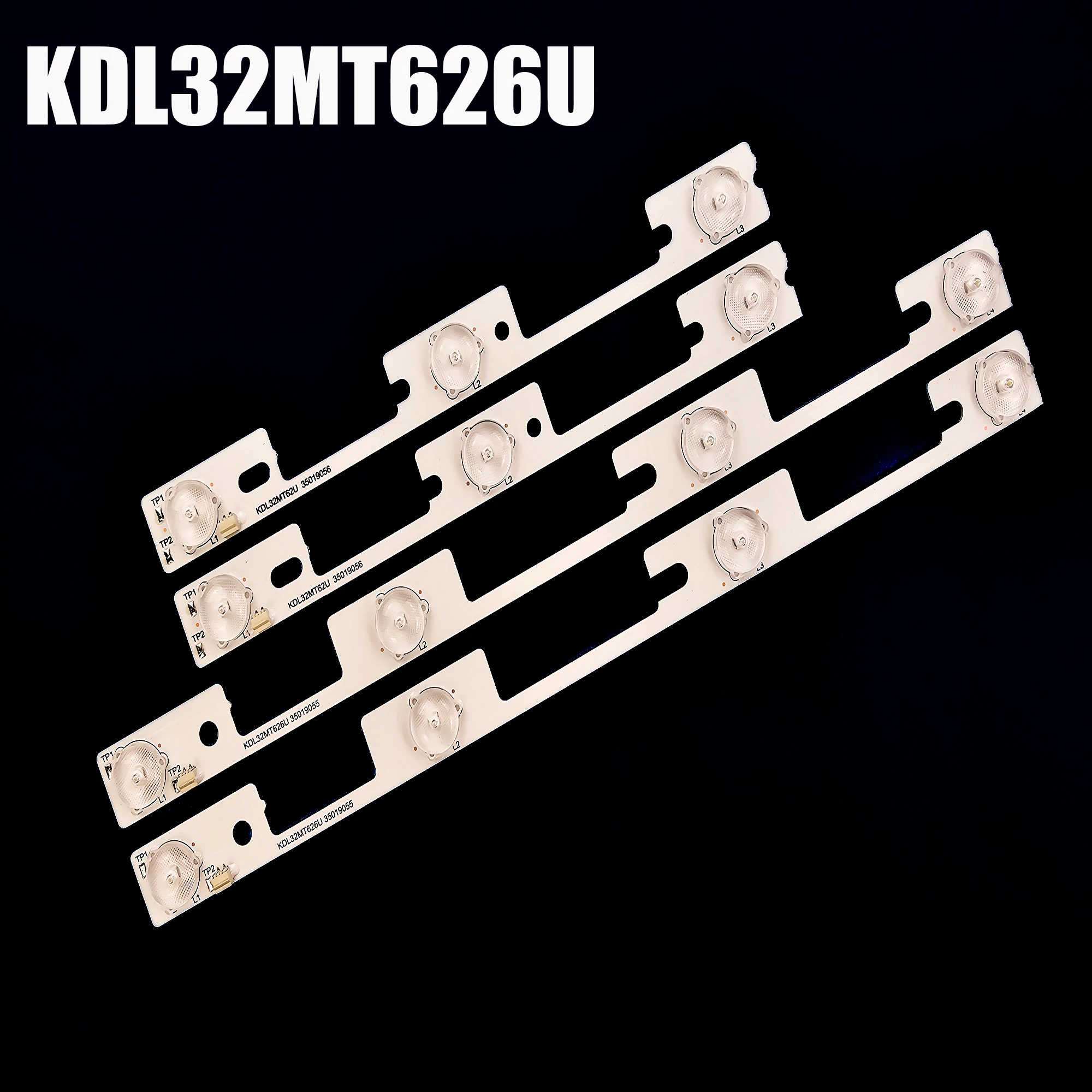 100 pcs original for Konka KDL32MT626U 10PCS 4LED&10PCS 3LED 35019055 35019056 32L2400 32 inch backlight lamp LED strip 6v