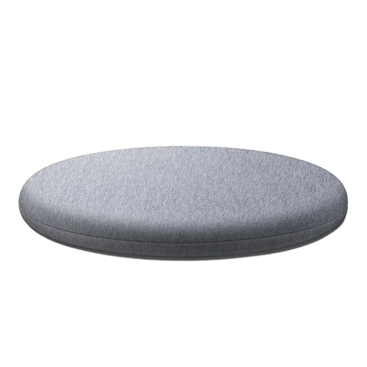 16 in Soft Futon Cushion, Memory Foam Round Cushion Padded Home Decor Futon Non-Slip Chair Pads, Grey