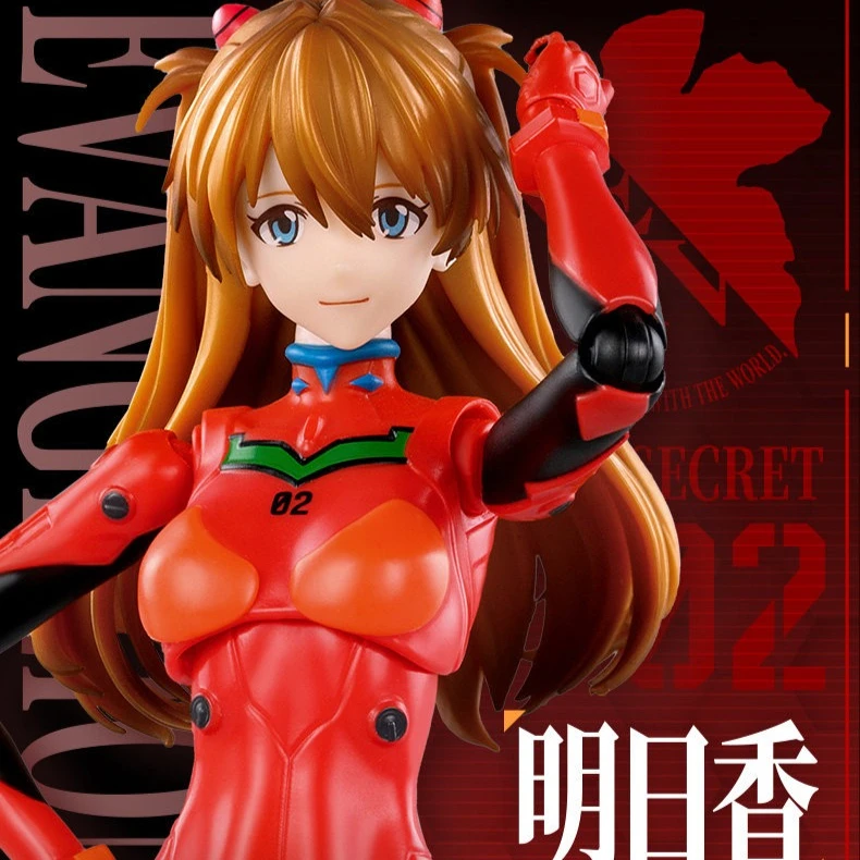 

Новый BLOKEES Neon Genesis EvangelionEVA Asuka Shikinami Langley Battle Suit Фигурка Подвижная модель Коллекция игрушек Подарок-сюрприз
