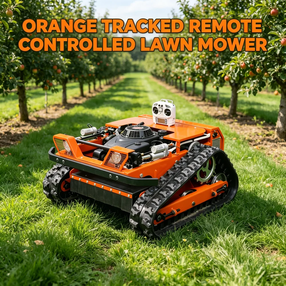 

Dynamic Control Remote Control Lawn Mower Customizable Product for Steep Slopes Dense Brush Efficient Tool for Farm Yard Use