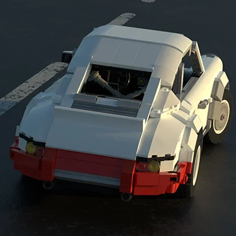 Bloques de construcción Moc, modelo de supercoche personalizado, bloques técnicos RSR, montaje DIY, juguetes de construcción para niños, regalo de vacaciones